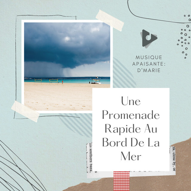 Une Promenade Rapide Au Bord De La Mer