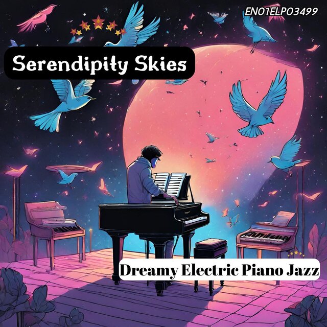 Serendipity Skies: Dreamy Electric Piano Jazz