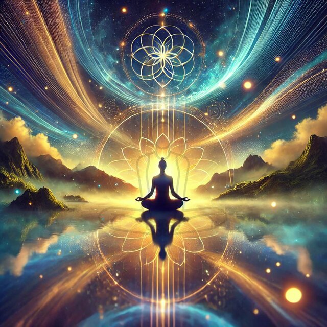 Mountain Meditation Universe