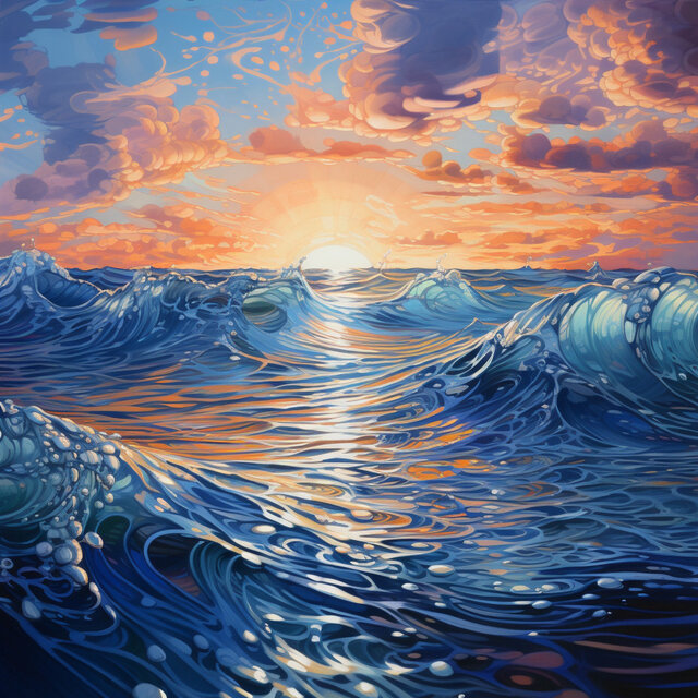 Tidal Hymn Harmony: Music for Stress Relief
