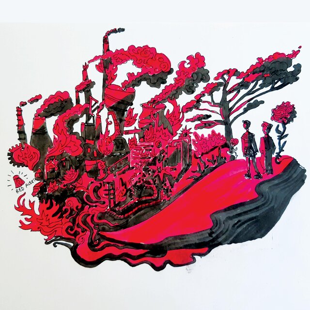 Red & Black