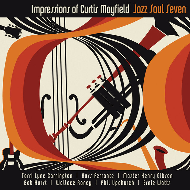 Cover art for album Impressions of Curtis Mayfield by Jazz Soul Seven