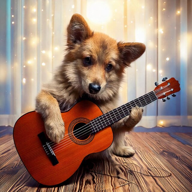 Dogs’ Comfort: Gentle Guitar Music for Calm