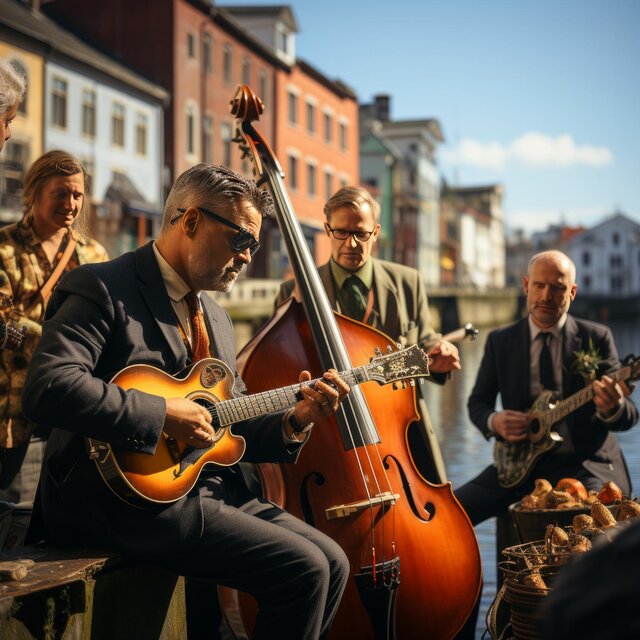 Jazzoogst van Hollandse polders