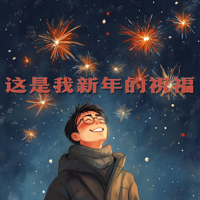 这是我新年的祝福
