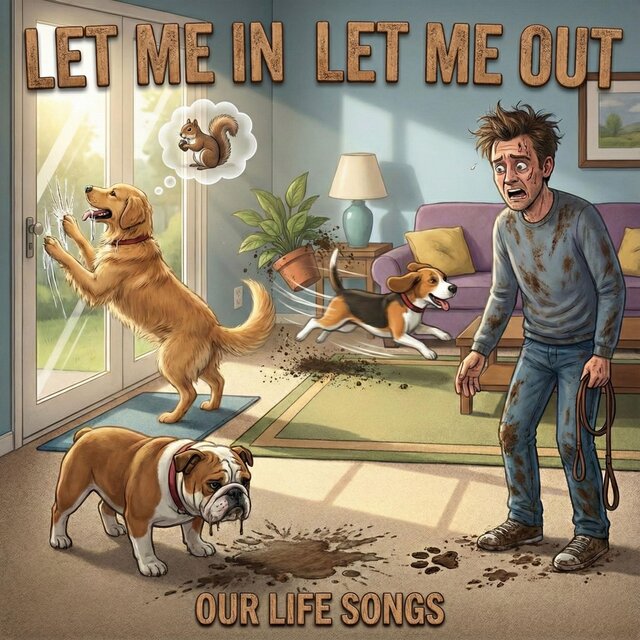 Cover art for album Let Me In Let Me Out (Dogs) by Our Life Songs