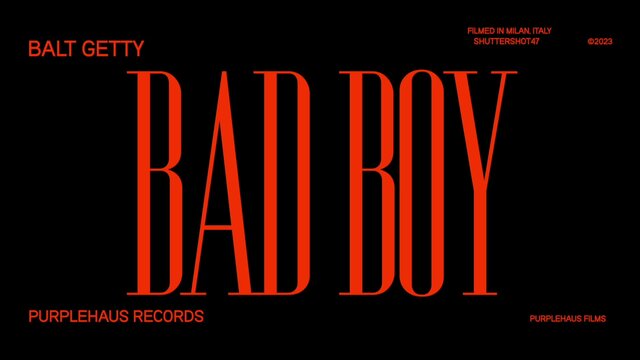 Bad Boy