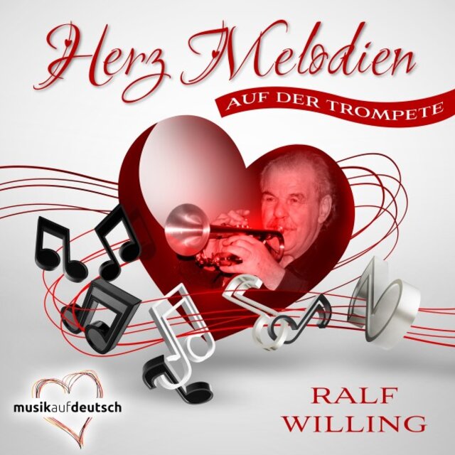 Herz Melodien auf der Trompete