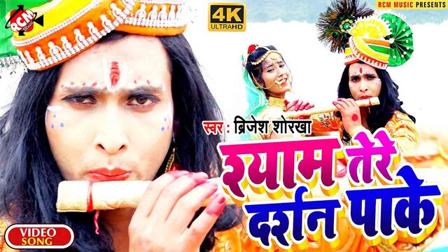 Shyam Tere Darshan Pake - Krishan Bhajan Video Song (Hindi)