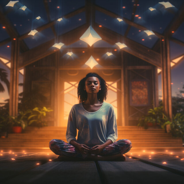 Lofi Meditation Space: Serene Sounds
