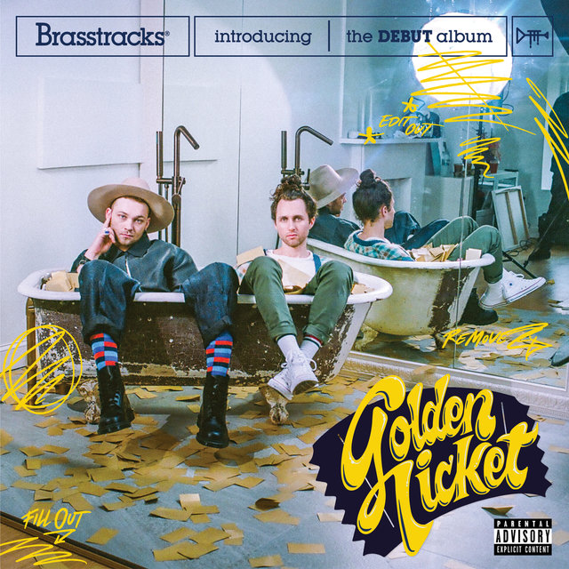 Cover art for album Golden Ticket by Brasstracks