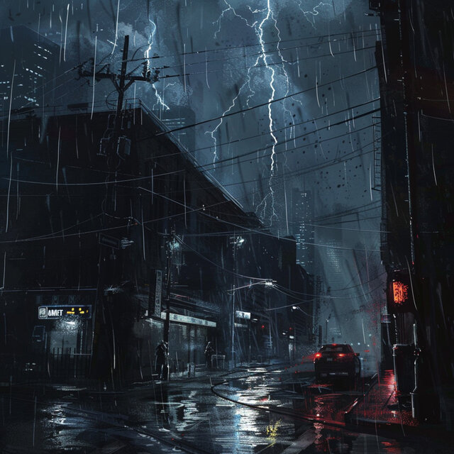 Restful Rain with Thunder: Chill Sleep Soundscapes