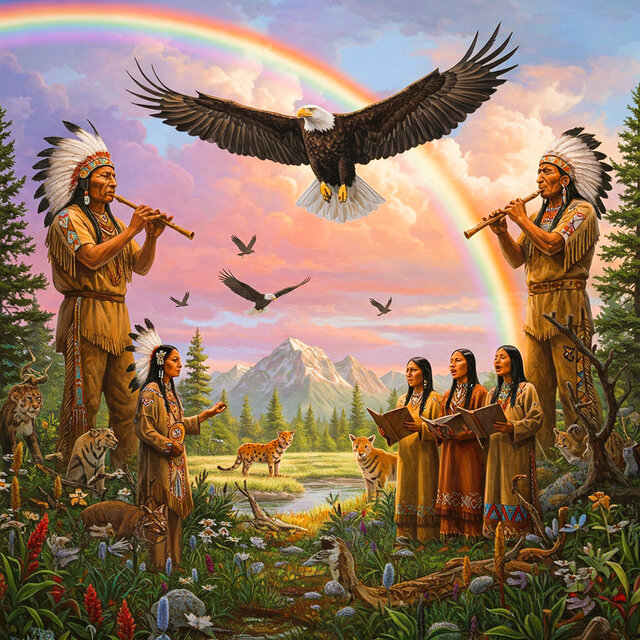 Flautas,Índios e Florestas