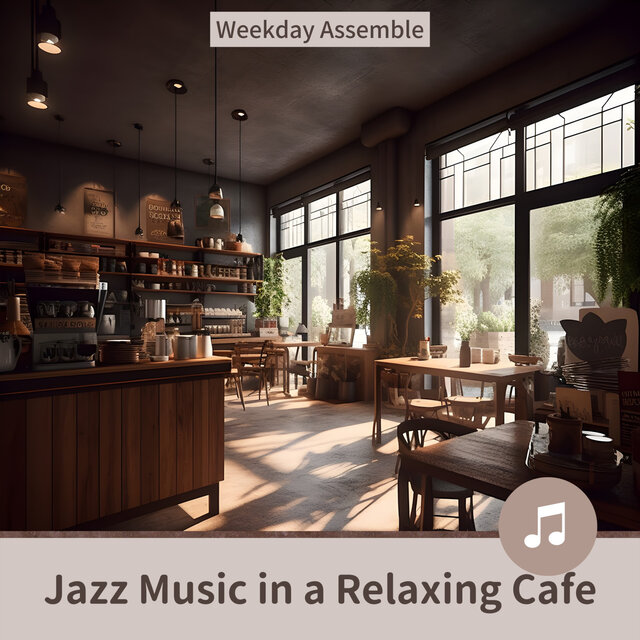 Jazz Music in a Relaxing Cafe