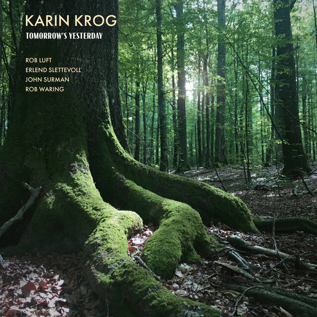 Cover art for album Tomorrow's Yesterday by Karin Krog, John Surman, Rob Luft, Rob Waring