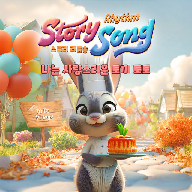나는 사랑스러운 토끼 토토