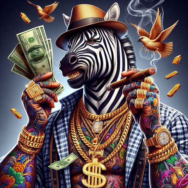 A Zebra Fuma, Mas Nao Chapa