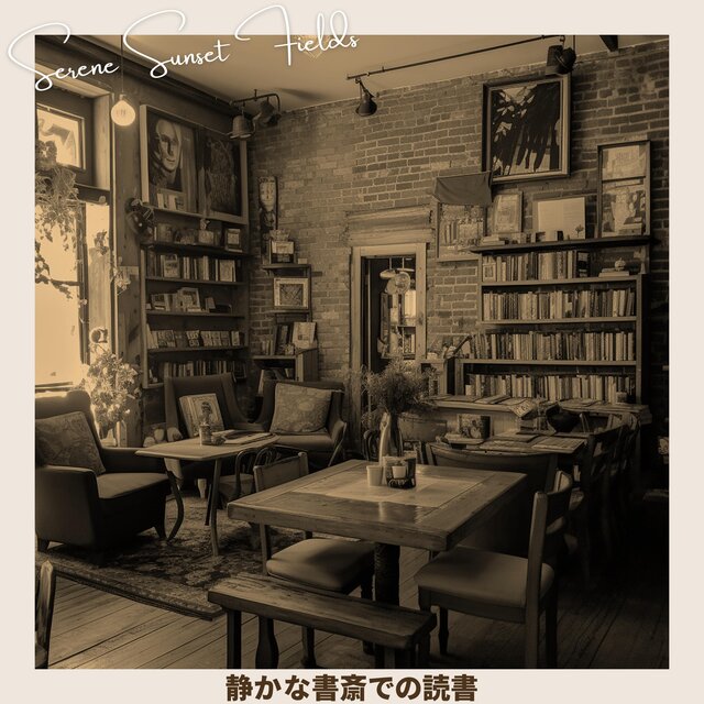 静かな書斎での読書
