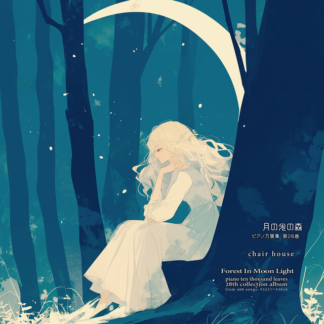 Forest In Moon Light