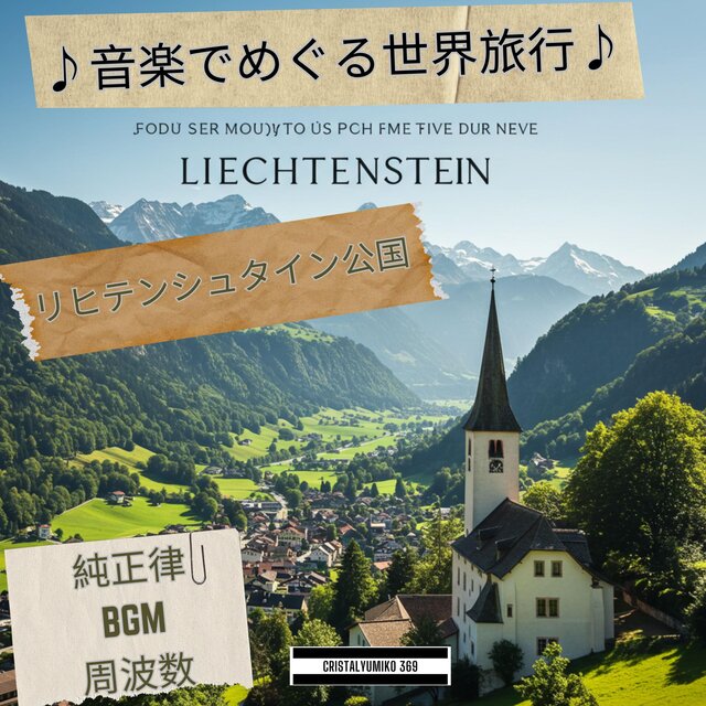 【リラックス・作業】音で旅する・リヒテンシュタイン・純正律アルバム