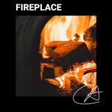 ASMR Fireplace sounds with loop to help your baby sleep
