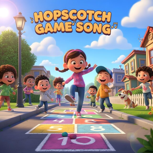 Hopscotch Game Song For Kids