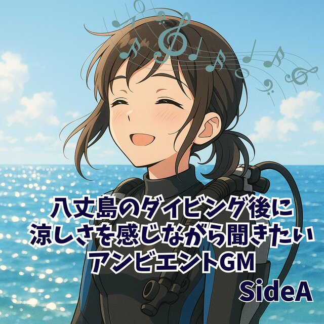 八丈島のダイビング後に涼しさを感じながら聞きたいアンビエントGM SideA