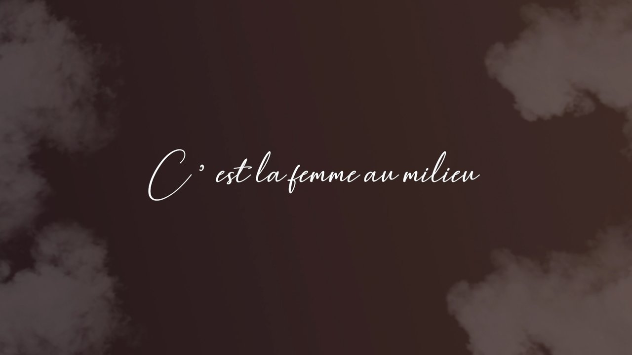 La femme au milieu (Lyric Video)
