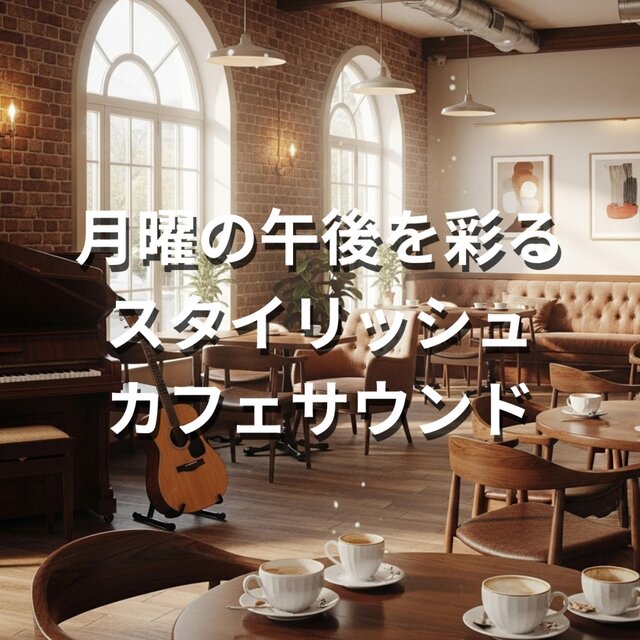 月曜の午後を彩るスタイリッシュカフェサウンド