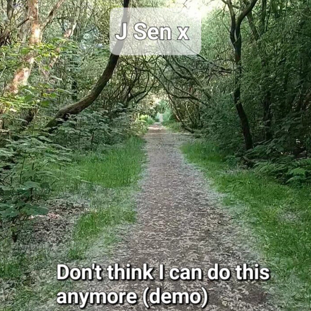 I Don't Think I Can Do This Anymore (Demo)