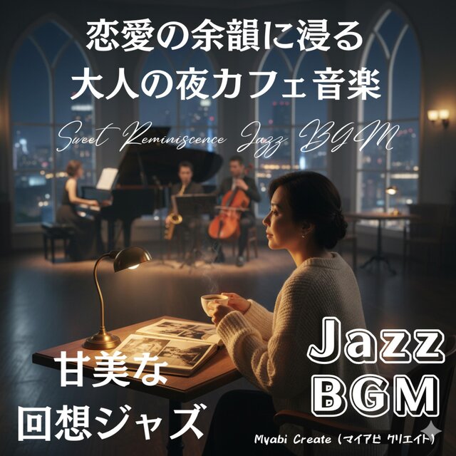 甘美な回想ジャズ BGM - 恋愛の余韻に浸る大人の夜カフェ音楽 Jazz 作業用 勉強用 店舗用