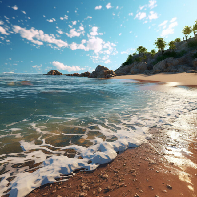 Soothing Ocean Waves for Pet Relaxation