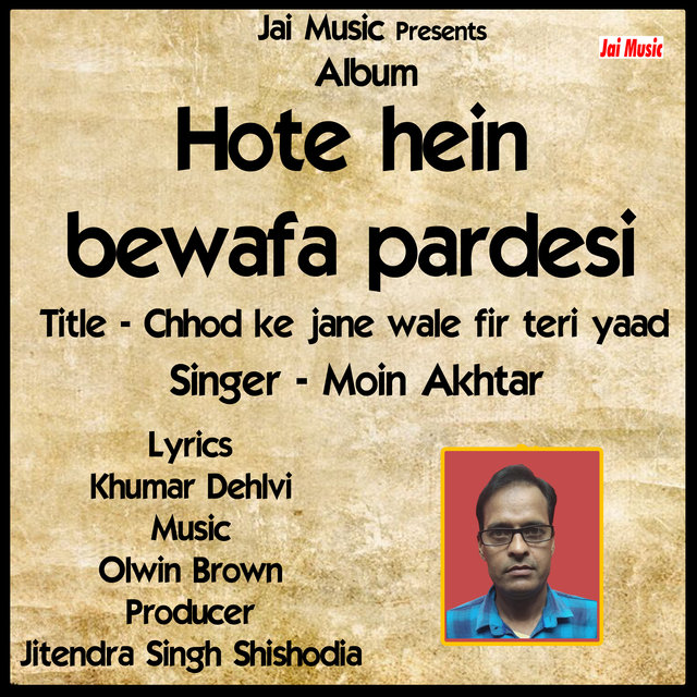 Chhod ke jane wale fir teri yaad (Hindi sad Song)