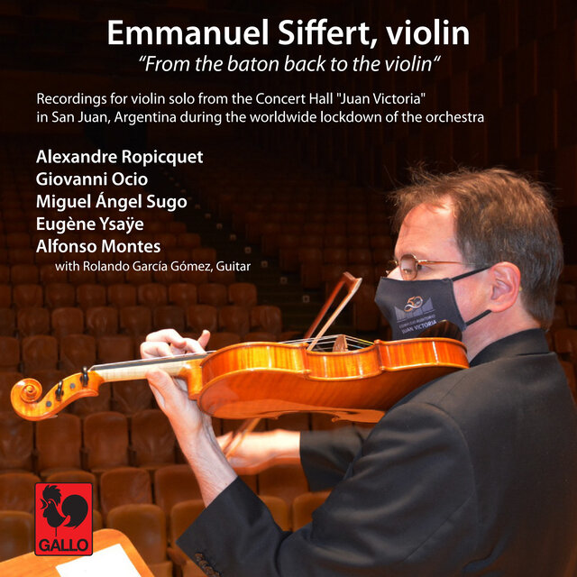 Ropicquet: Le Divertissement, Op. 9 - Ocio - Sugo - Ysaÿe - Montes: Works for Solo Violin
