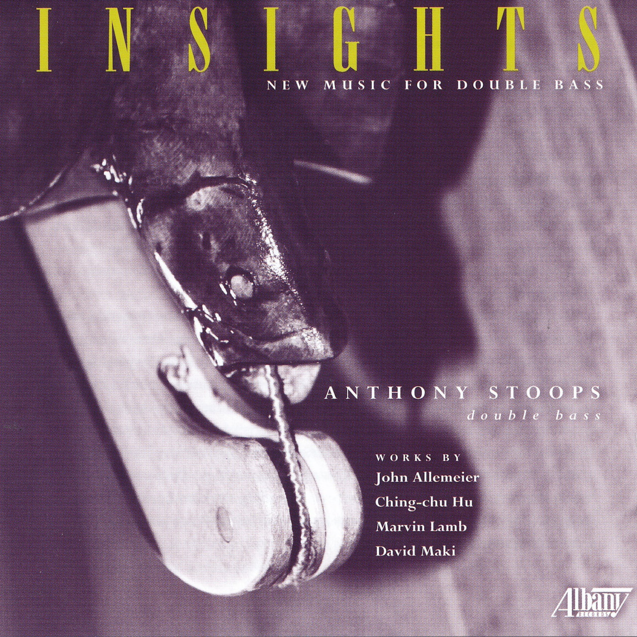 Insights: New Music for Double Bass by Anthony Stoops on TIDAL