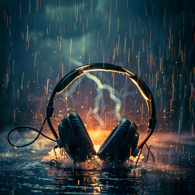 Binaural Thunder Drift: Serene Sounds
