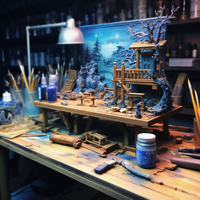 Restoring Calm: ASMR Woodwork Serenity