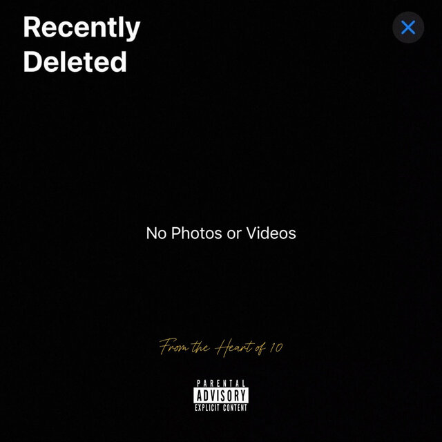 RECENTLY DELETED