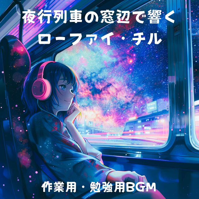 夜行列車の窓辺で響くローファイ・チル – 作業用・勉強用BGM