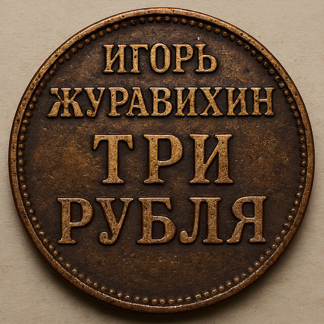 Три рубля