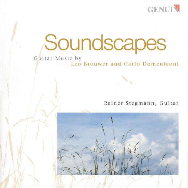 Guitar Recital: Stegmann, Rainer - Brouwer, L. / Domeniconi, C. (Soundscapes)