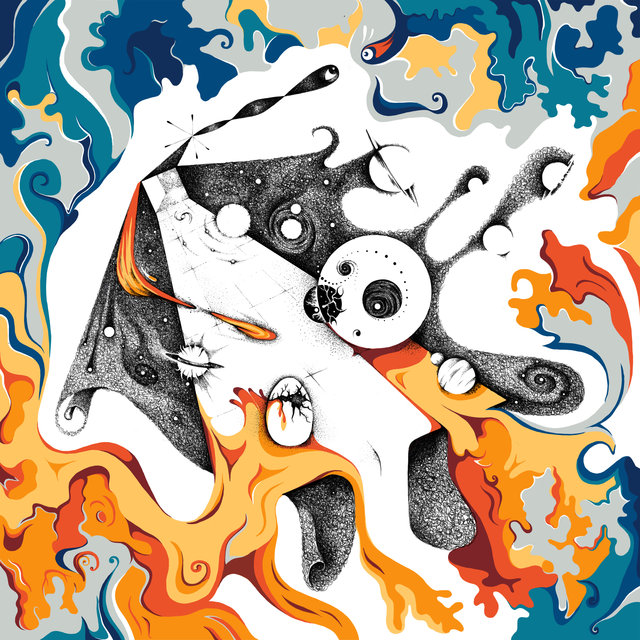 Cover art for album Mirando Adentro by El Es Korea Yo Soy Japon