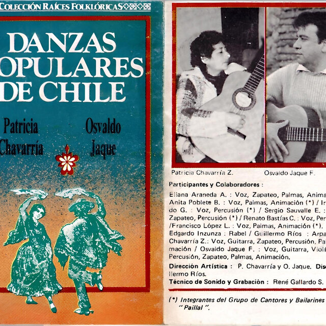Danzas Populares de Chile Osvaldo Jaque y Patricia Chavarría