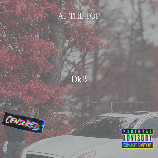 at the top