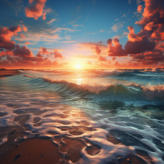 Ocean's Mystical Depths: Enchanting Sea Ambience