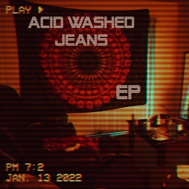 Acid washed jeans