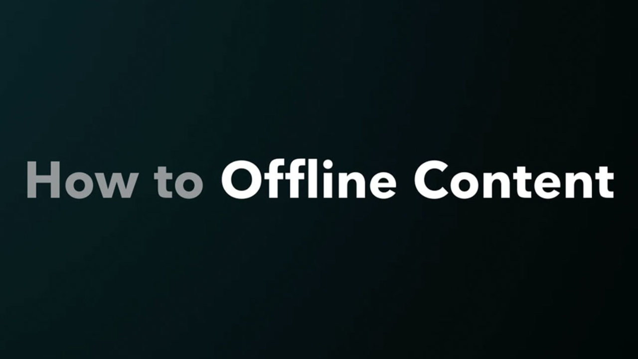 How to Offline Content by TIDAL on TIDAL