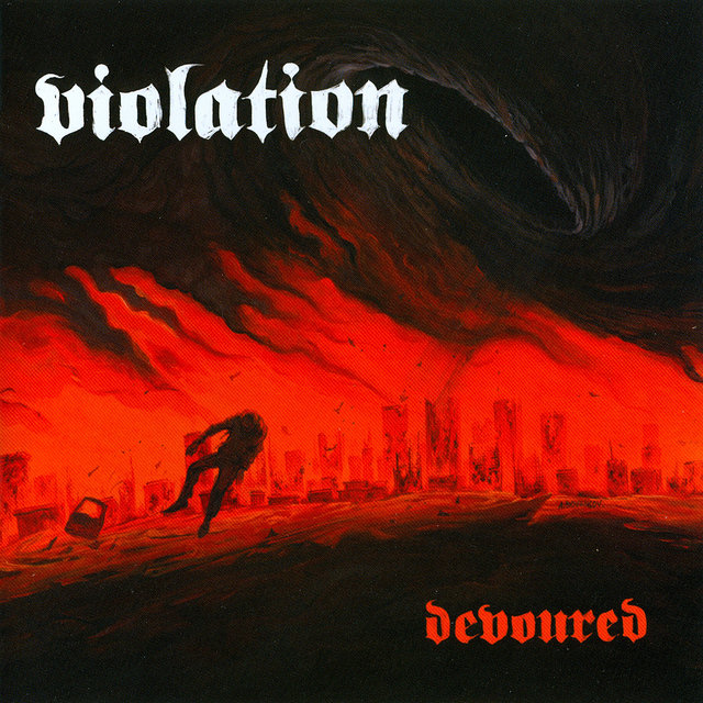 Cover art for album Devoured by Violation
