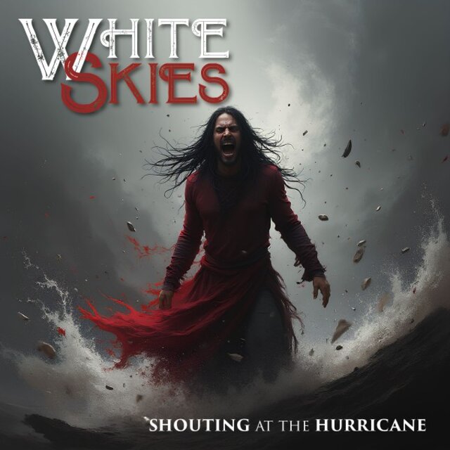 Cover art for album Shouting at the Hurricane by White Skies