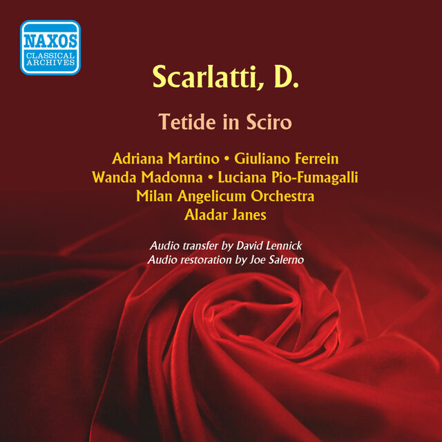 Cover art for album Scarlatti: Tetide in Sciro by Aladar Janes